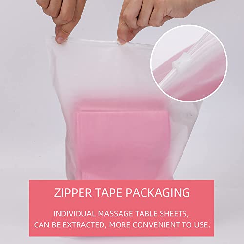 100 PCS Disposable Massage Table Sheets Non Woven Fabric SPA Bed Cover Breathable Polypropylene 31