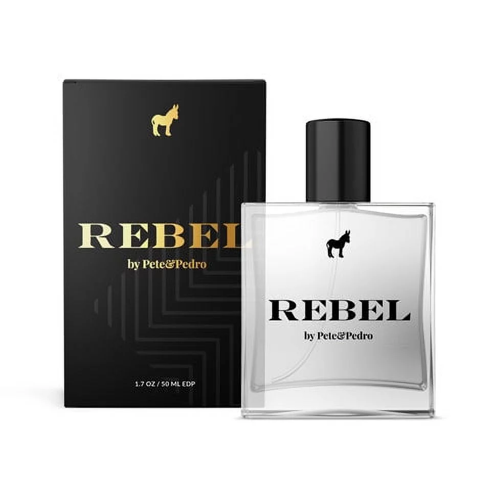 Pete & Pedro REBEL - Eau De Parfum | Original Male Fragrance, 1.7 oz.