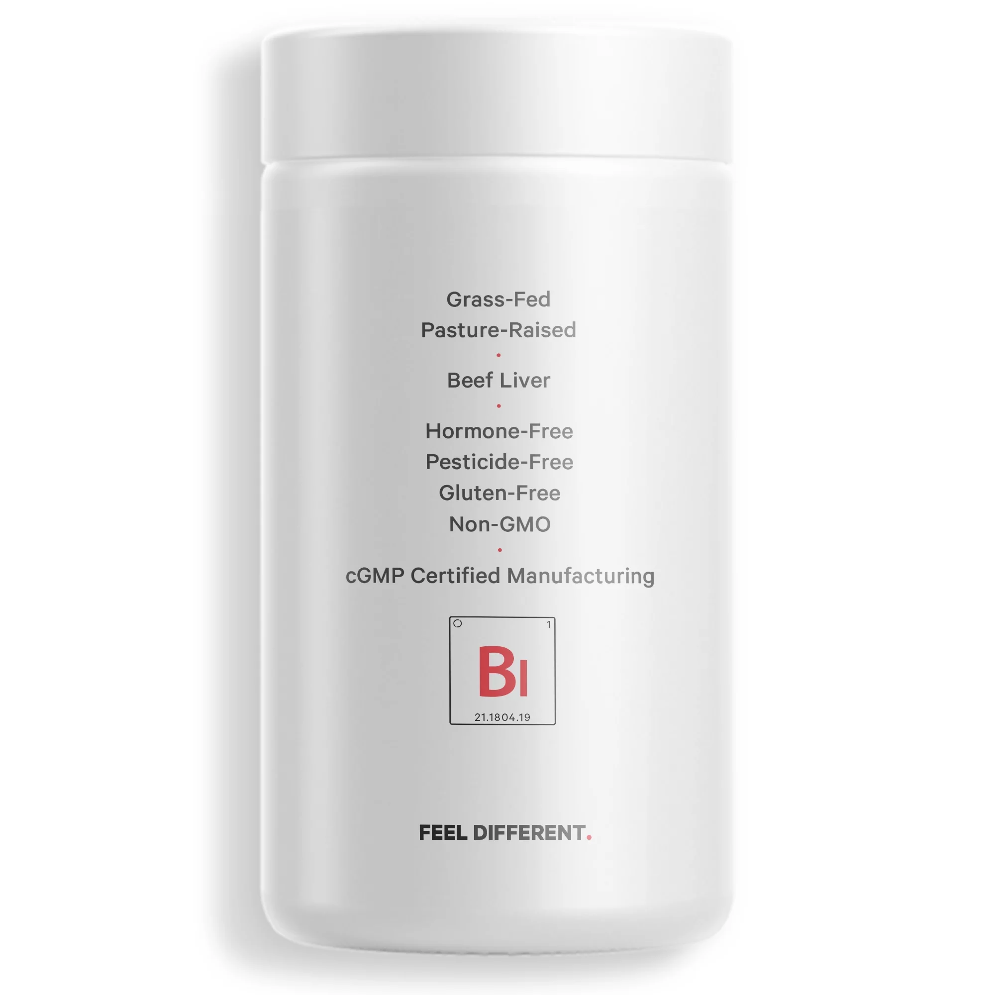 Codeage Grass-Fed Beef Liver, Grass-Finished, Pasture-Raised, Freeze-Dried Glandular Supplement, 180 ct