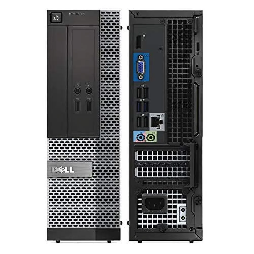 Pre-Owned Dell Optiplex 3020 Business Desktop Computer with 20-inch Screen (Intel Quad Core i5 up to 3.4GHz Processor), 16GB RAM, 512GB SSD, Windows 10 Professional (Refurbished: Good)