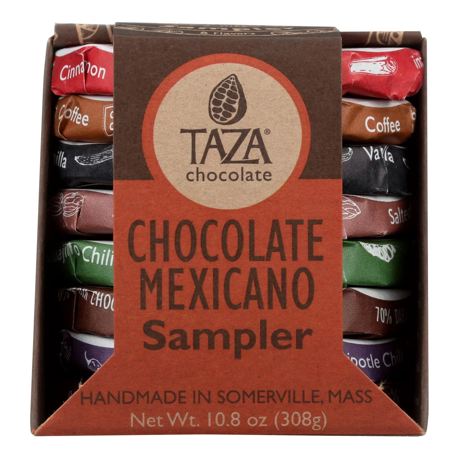 Taza Chocolate Sampler, Chocolate Mexicano, 10.8 Oz.