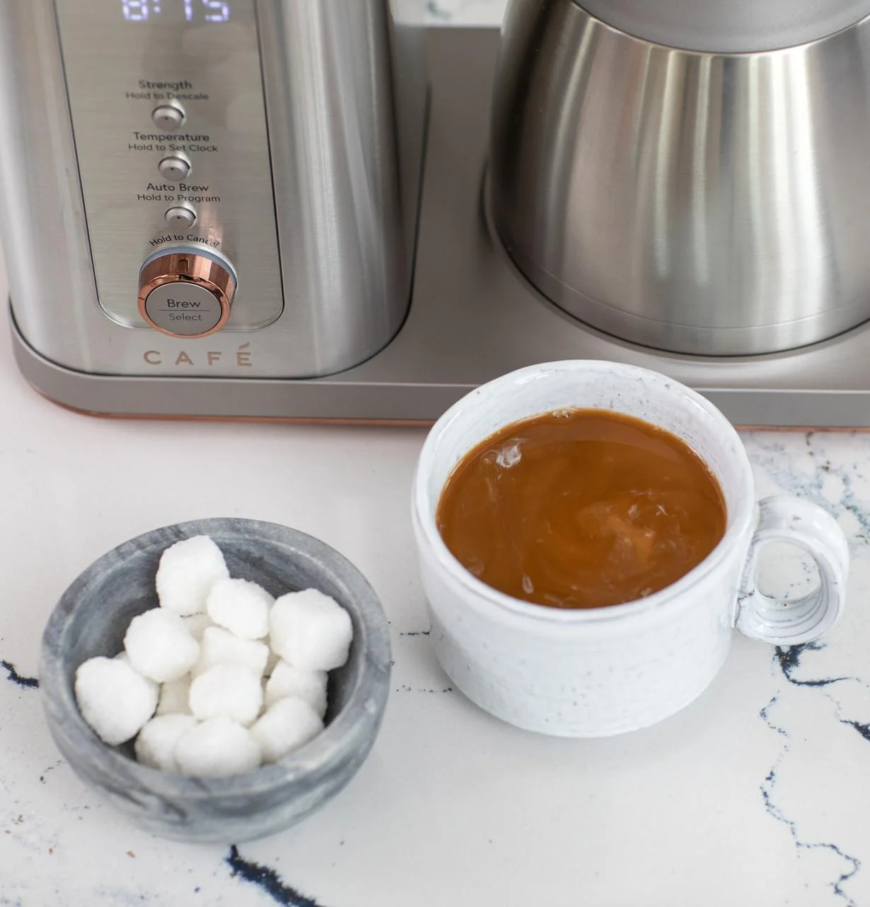 Caf - Drip 10-Cup Coffee Maker with WiFi - Brushed Stainless