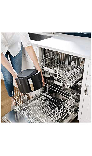 Ninja Air Fryer, Roast, Bake, Air Fry, Roast, Broil, Reheats, & Dehydrates, 4-in-1, Fries, Frozen Food, Veggies, and Juicy Meat, Less Oil, Easy Meals, Healthy Meals, Compact, 4 QT, Grey, AF101