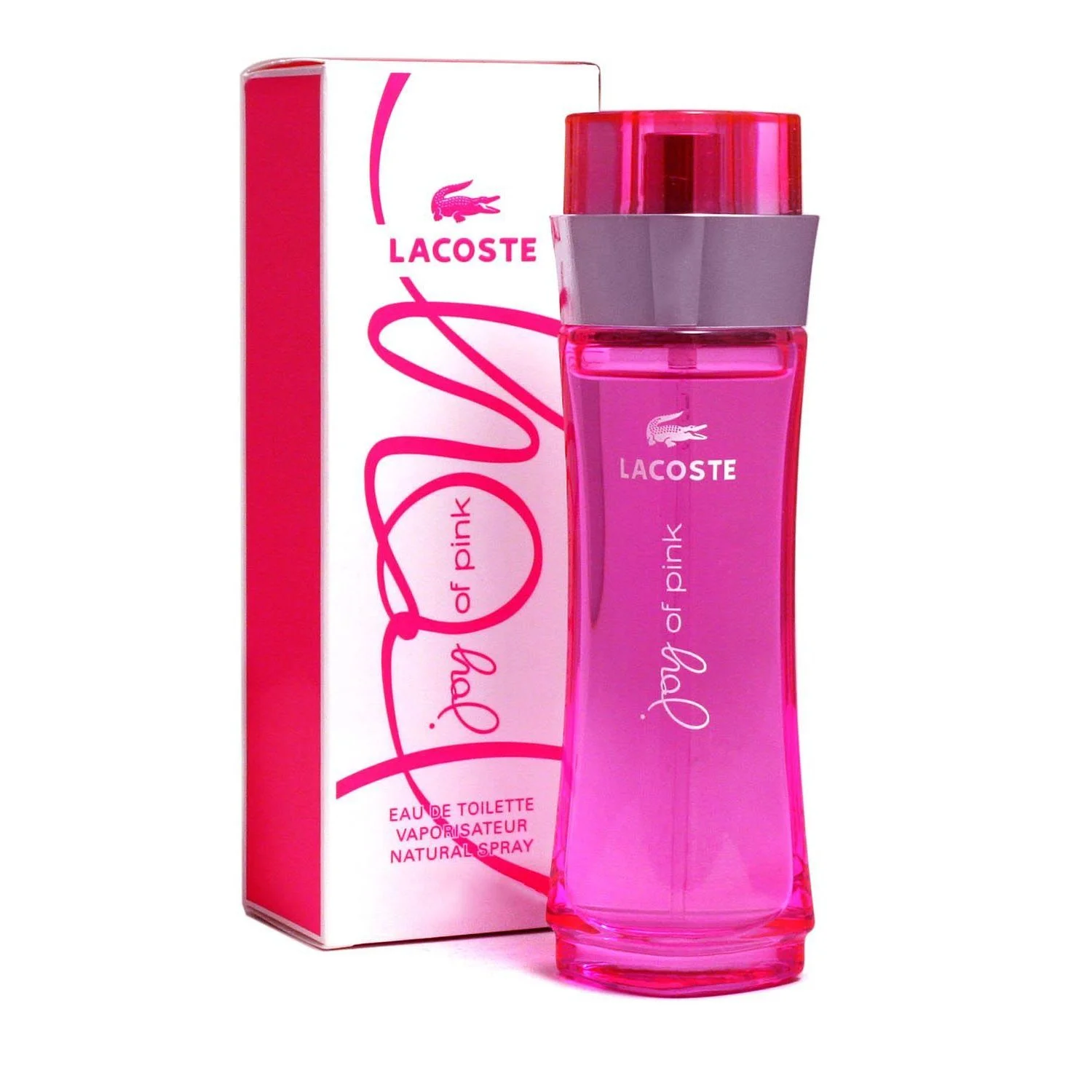 Lacoste Joy Of Pink Eau De Toilette Spray for Women 1.7 oz