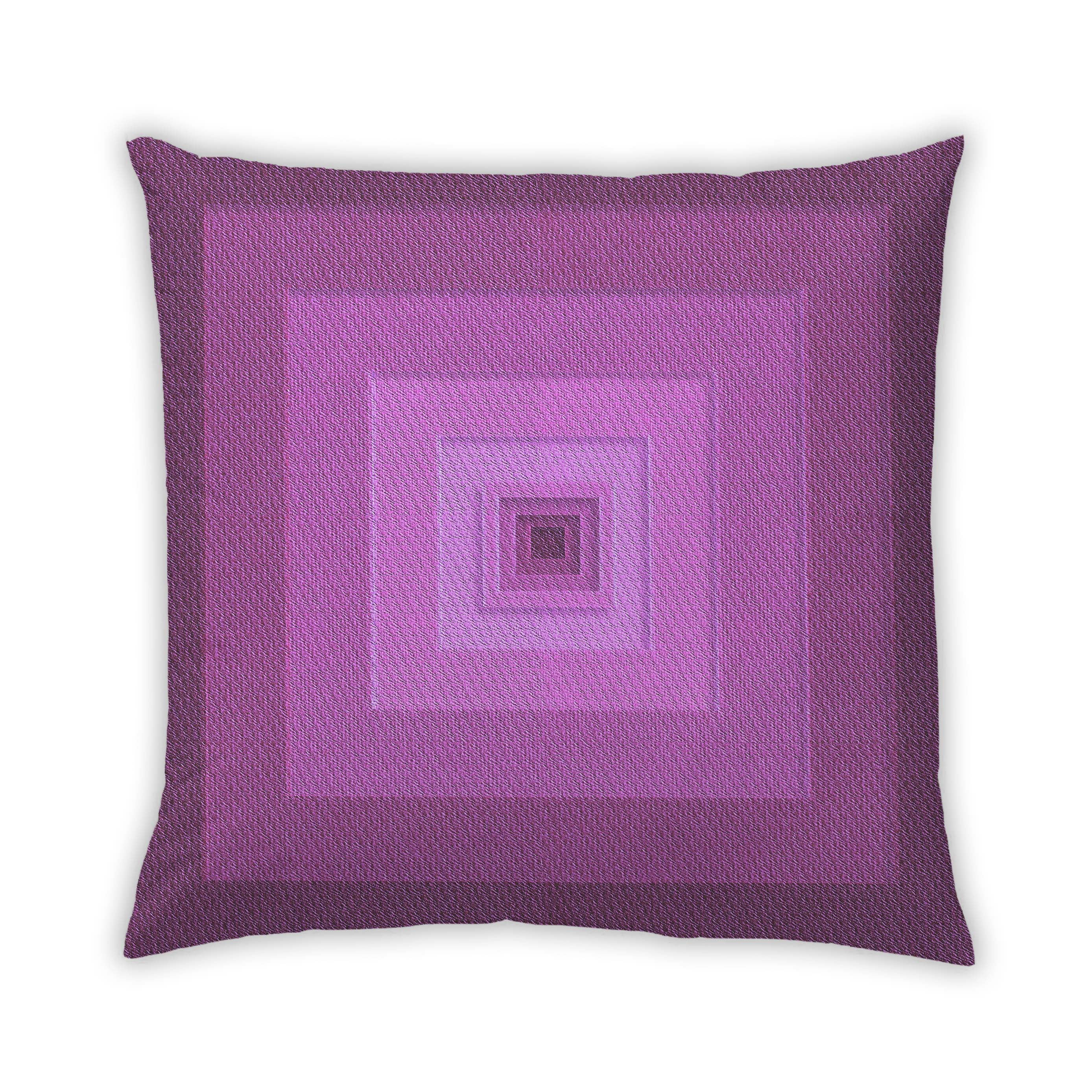 Ahgly Company Indoor Square Contemporary Throw Pillow, 18 inch by 18 inch