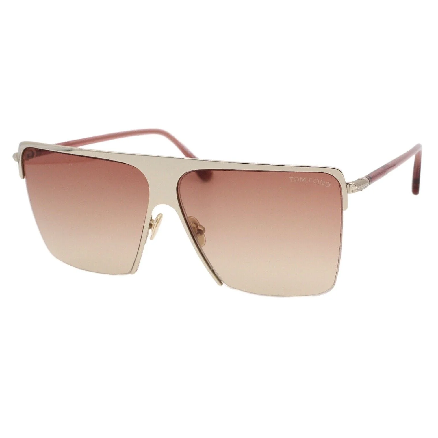 Tom Ford 840 Sofi 28T Rose Gold Gradient Womens Sunglasses 61-11-140 W/Case