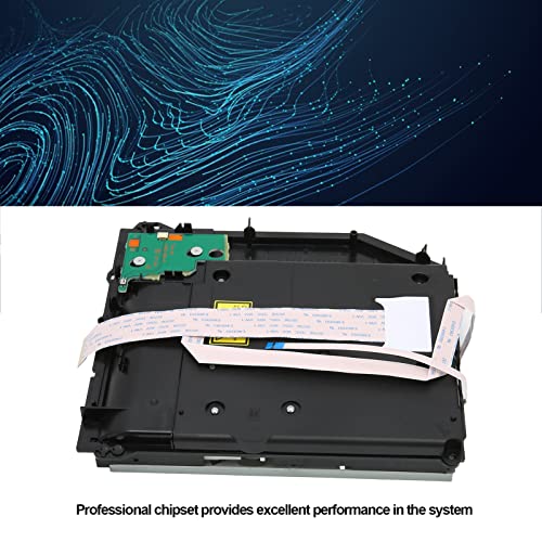 Optical Disc Drive, for 1200 Game Console, Professional Drive Replacement, Aluminum Alloy and Plastic, Plug and Play, Sturdy and Stable