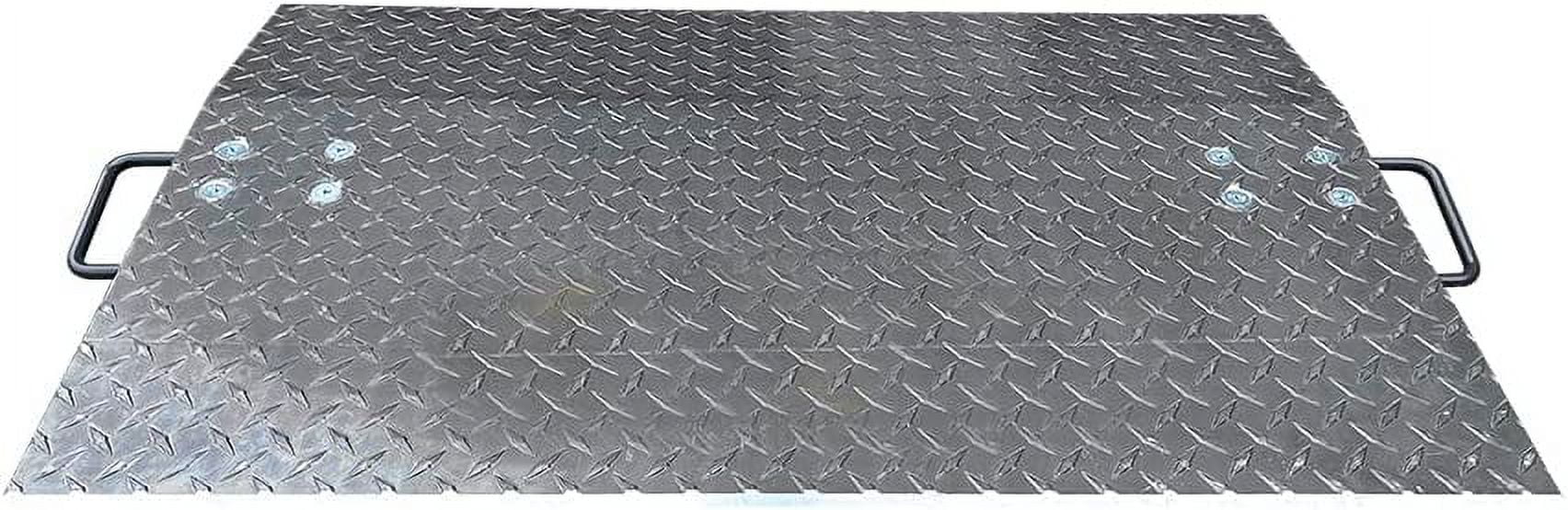 HPDAVV Aluminum Economizer Dock Plate, 3600lbs Capacity, 24