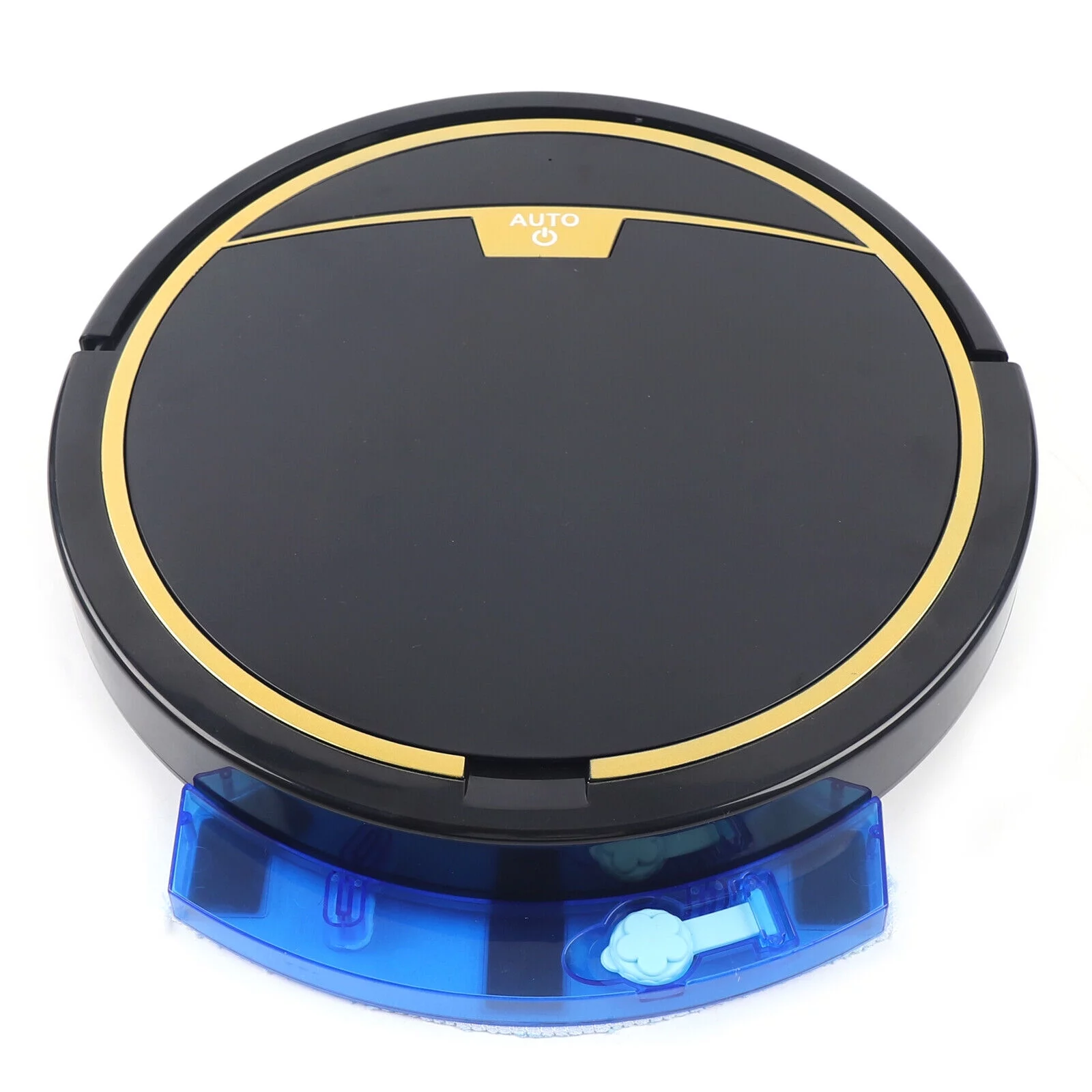 15W Rechargeable Sweep Robot Vacuum Cleaner Auto Cleaning  Floor Sweeper Black Smart Robot Wet Floor Mop Cleaner Sweep Carpet 3in1 Auto Rechargeable&Water Tank