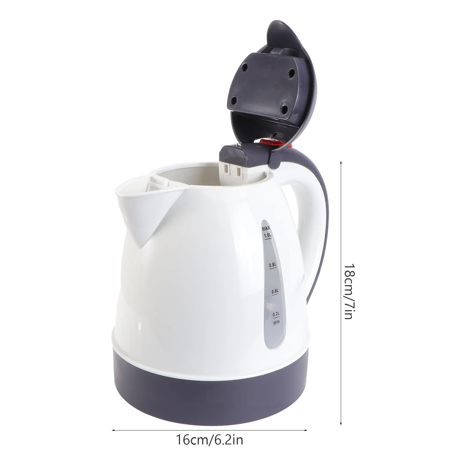 1Pc 12V 150W 1.0L Electric Water Kettle Car Tea Kettle Fast and Quite Boiling Auto Shut-off Protection