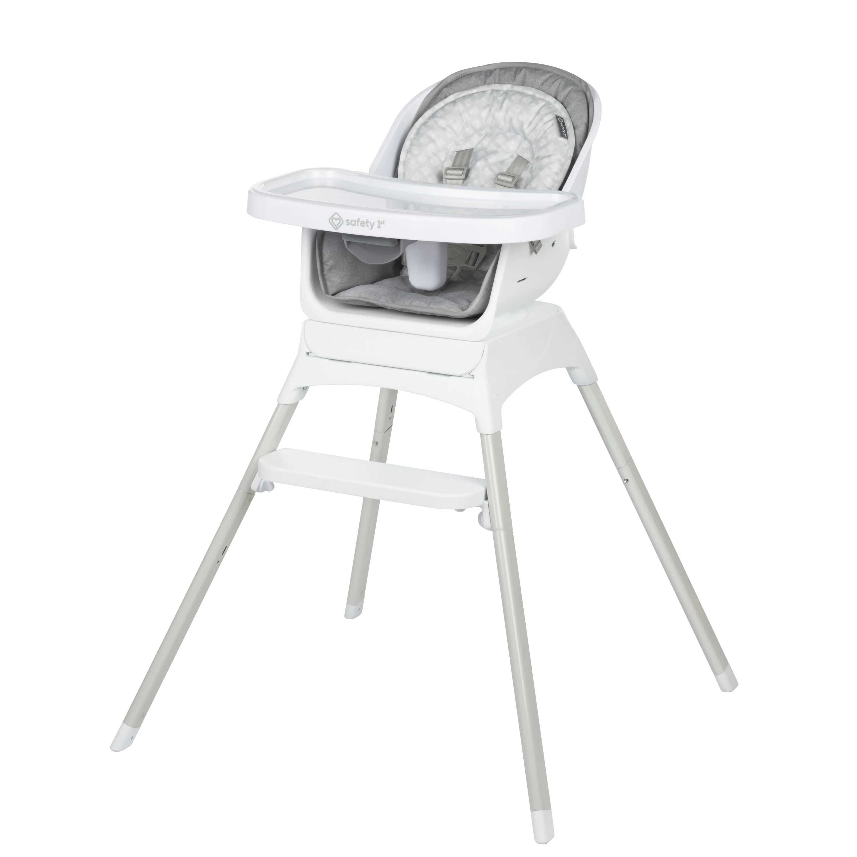 Safety 1st Grow and Go Rotating High Chair, Soft Ash