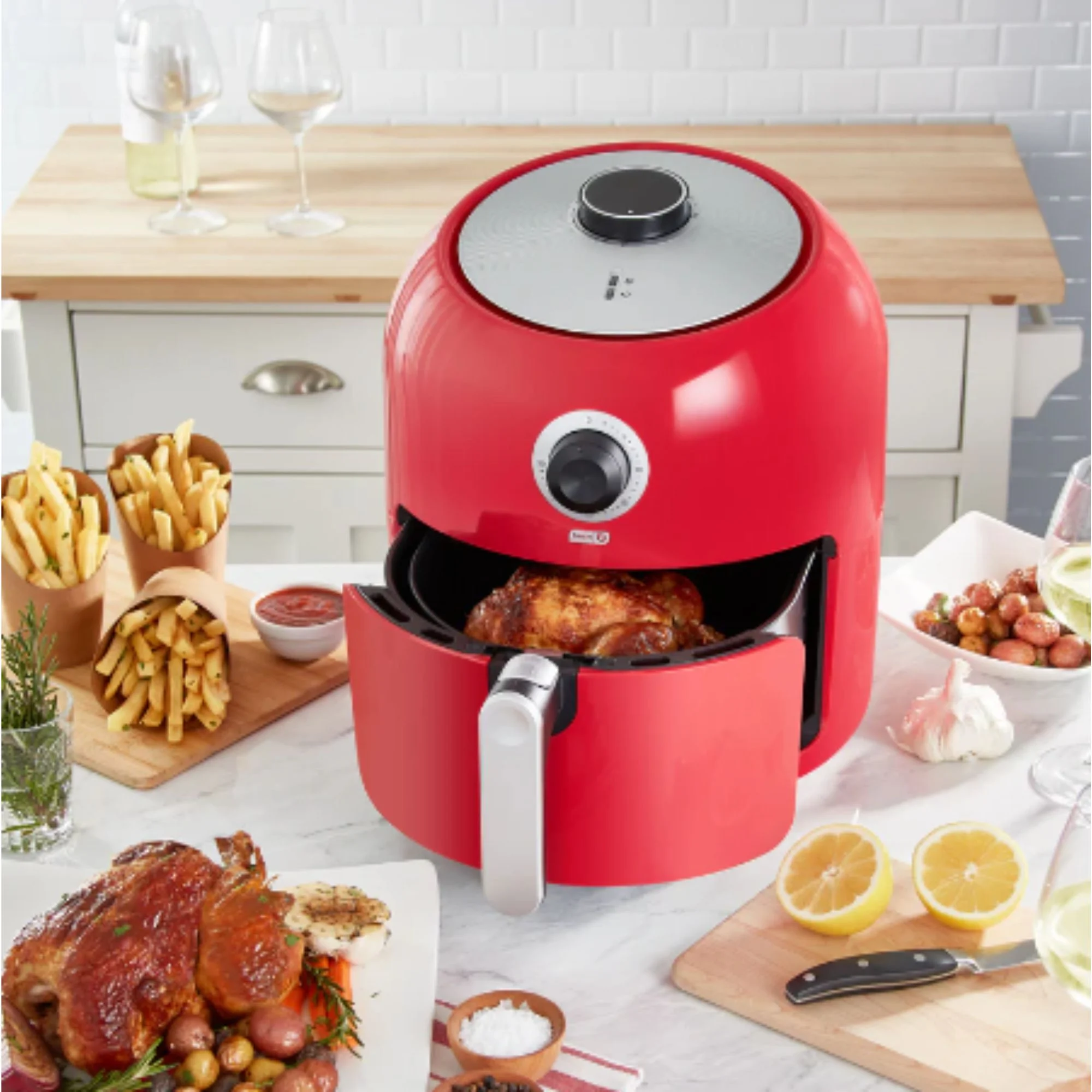 DASH Family Size 6QT Air Crisp Air Fryer