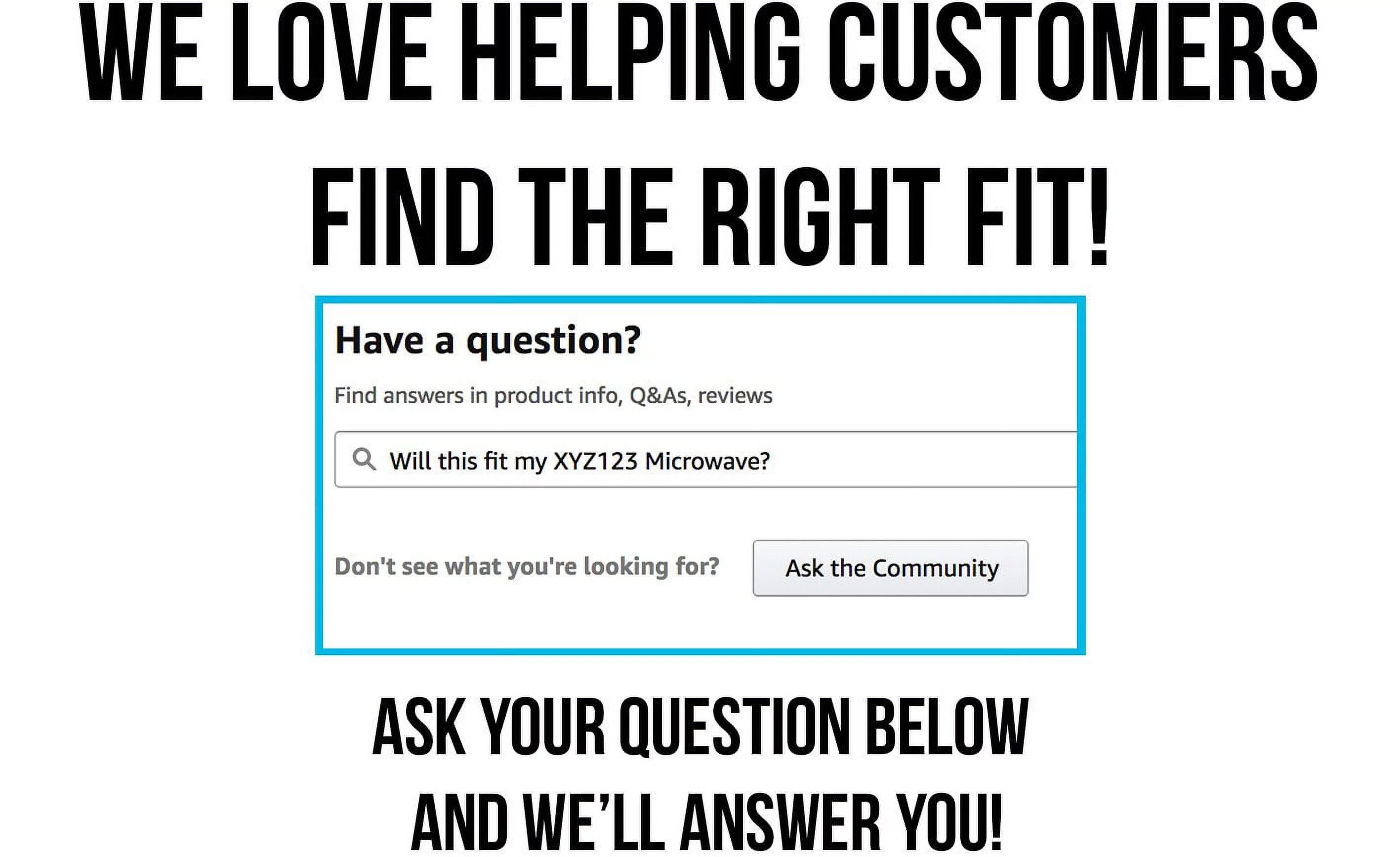 Impresa Products 12.5 inch GE and Samsung -Compatible Microwave Glass Plate/Microwave Glass Turntable Plate Replacement