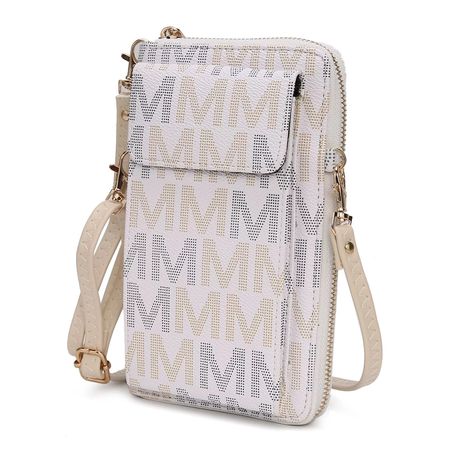 MKF Collection Cossetta Cell Phone Crossbody Handbag Wallet by Mia K.