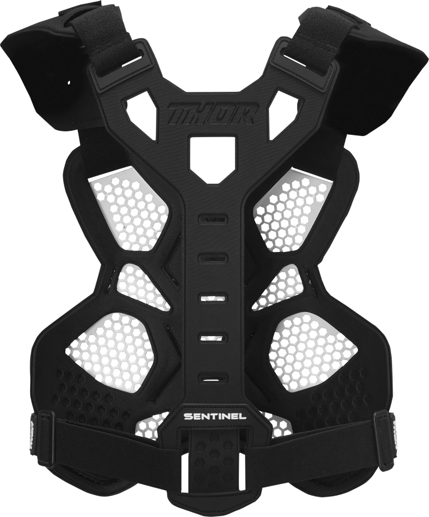 Thor Sentinel LTD Race MX Offroad Roost Guard White MD/LG