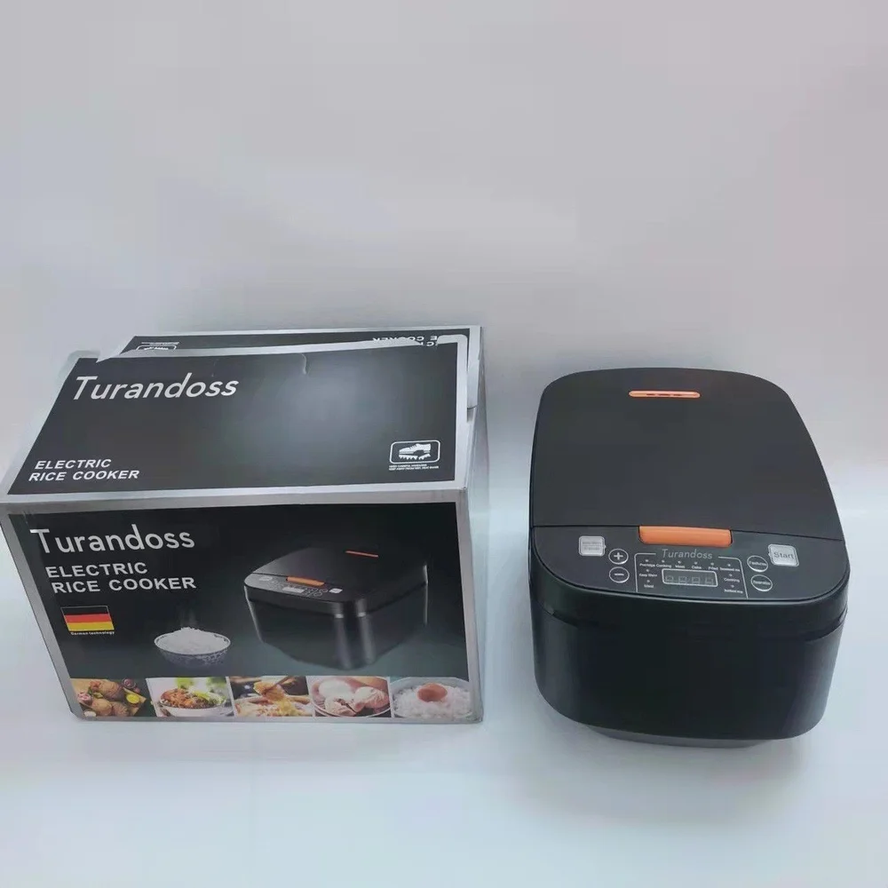 Turandoss 1 Mini Electric Pressure Cooker, Slow Rice Cooker, Steamer, Sauté, Yogurt Maker, Warmer & Sterilizer, Includes Free App with over 1900 Recipes