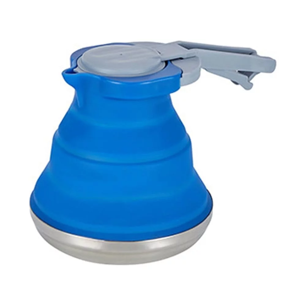 Innovative 1500ML Portable Silicone Kettle - Leak-Proof, Foldable for Outdoor Travel and Camping, Suitable for Coffee and Tea