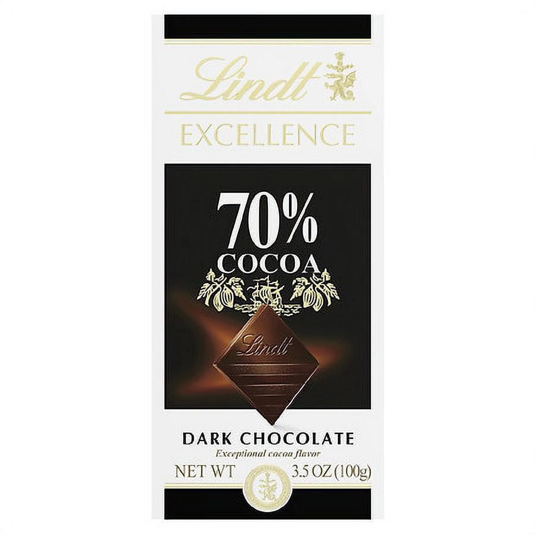 Lindt Excellence 70% Cocoa Bar3.5oz Pack of 2