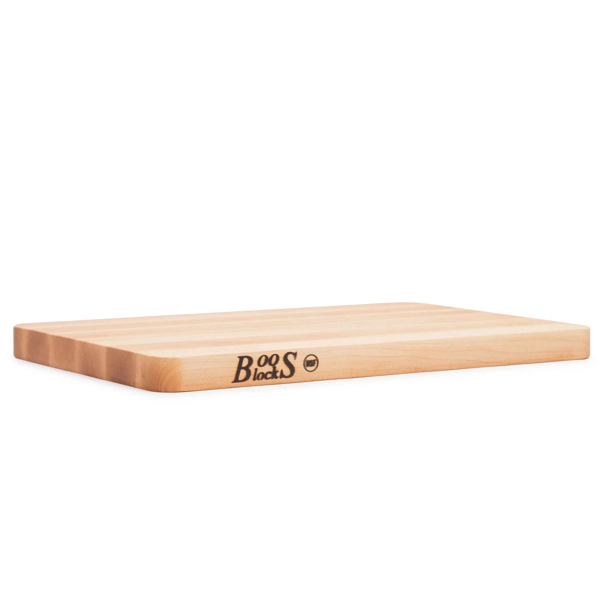 John Boos Chop N Slice Maple Wood Edge Grain Cutting Board, 16