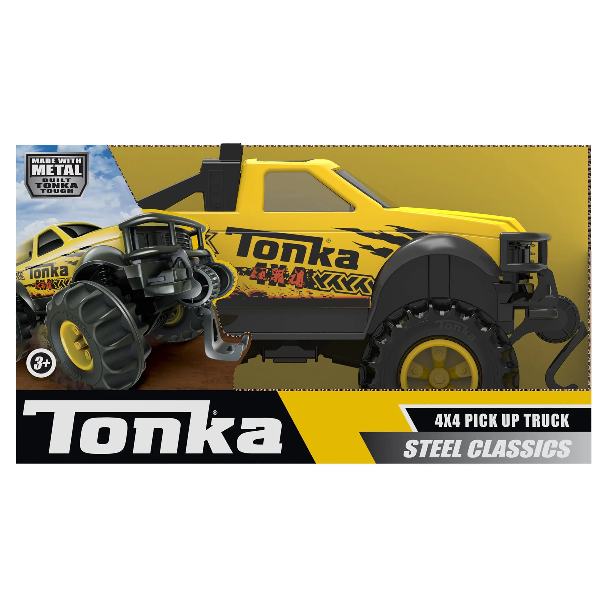 Tonka - Steel Classics - 4x4 Pickup Truck