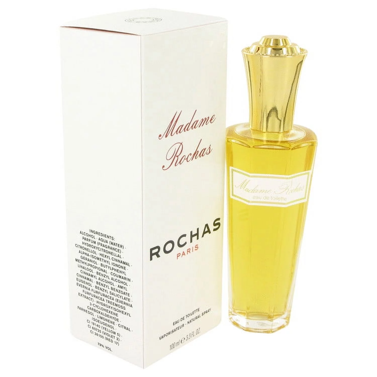 Madame Rochas Eau De Toilette Spray By Rochas 3.4 Oz