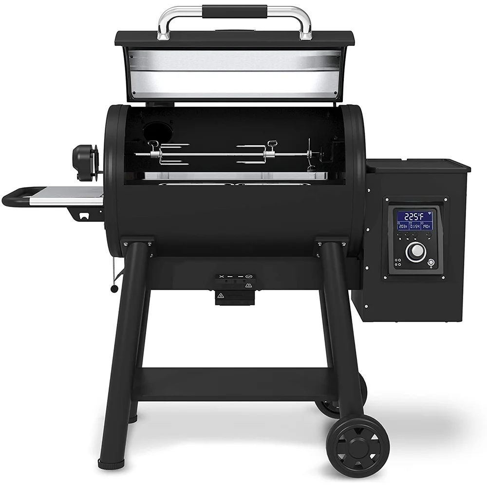 Broil King 496051 Regal Pellet 500 Grill, Black Bundle with Broil King 68488 Premium Grill Cover
