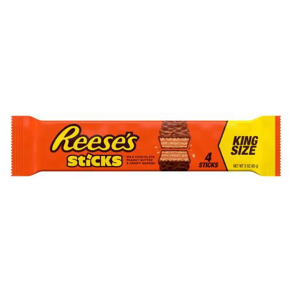 REESE'S Sticks King Size Wafer Bar (Pack of 48)