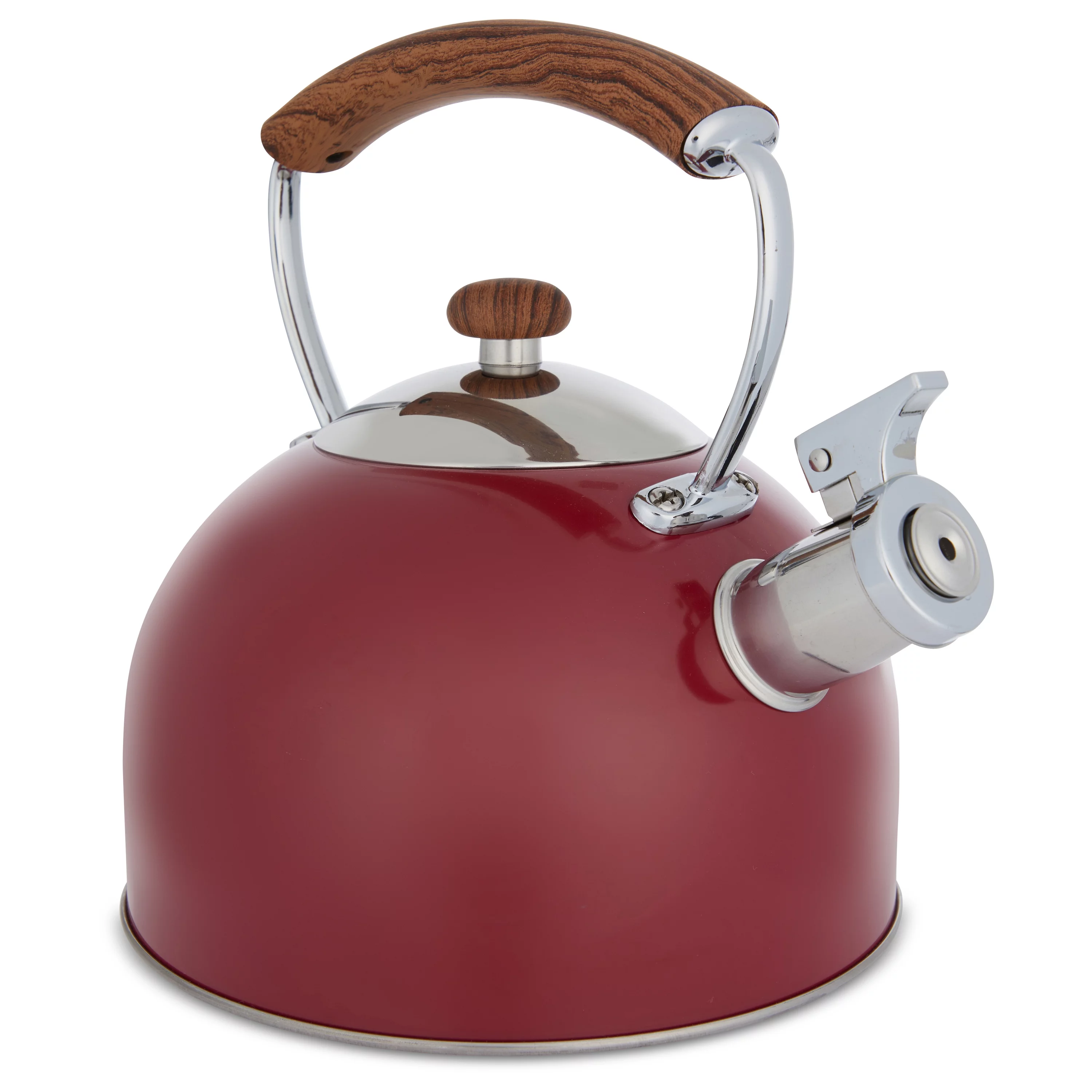 Phantom Chef 2.7 L Full Handle Tea Kettle, Red
