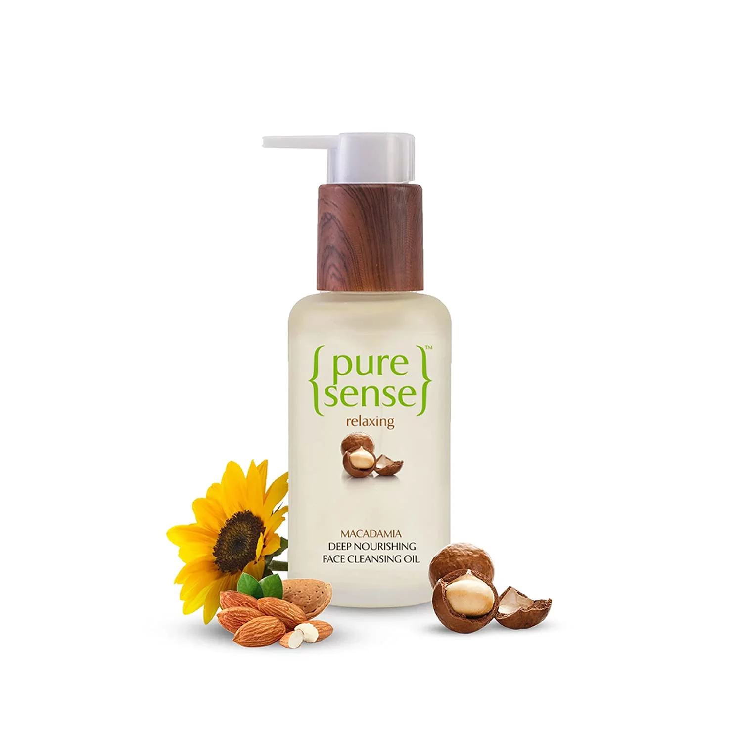 PureSense Relaxing Macadamia Deep Nourishing Face Cleansing Oil (100ml)