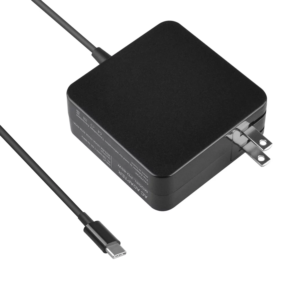 Aprelco 65W USB-C Type-C AC/DC Adapter Charger Compatible with HP ADP-45VE BB Power Supply Cord