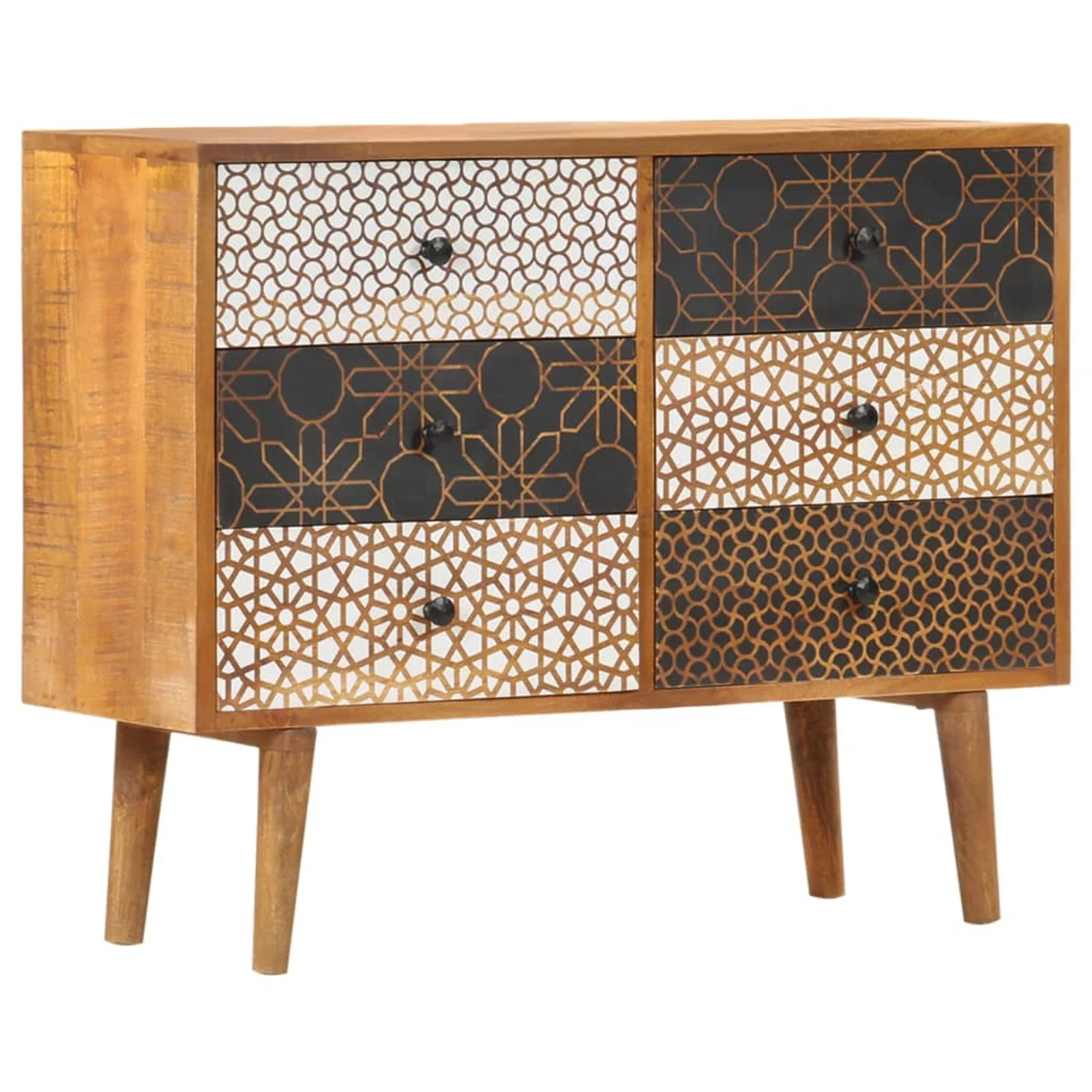 Andoer Sideboard with Printed Pattern 35.4