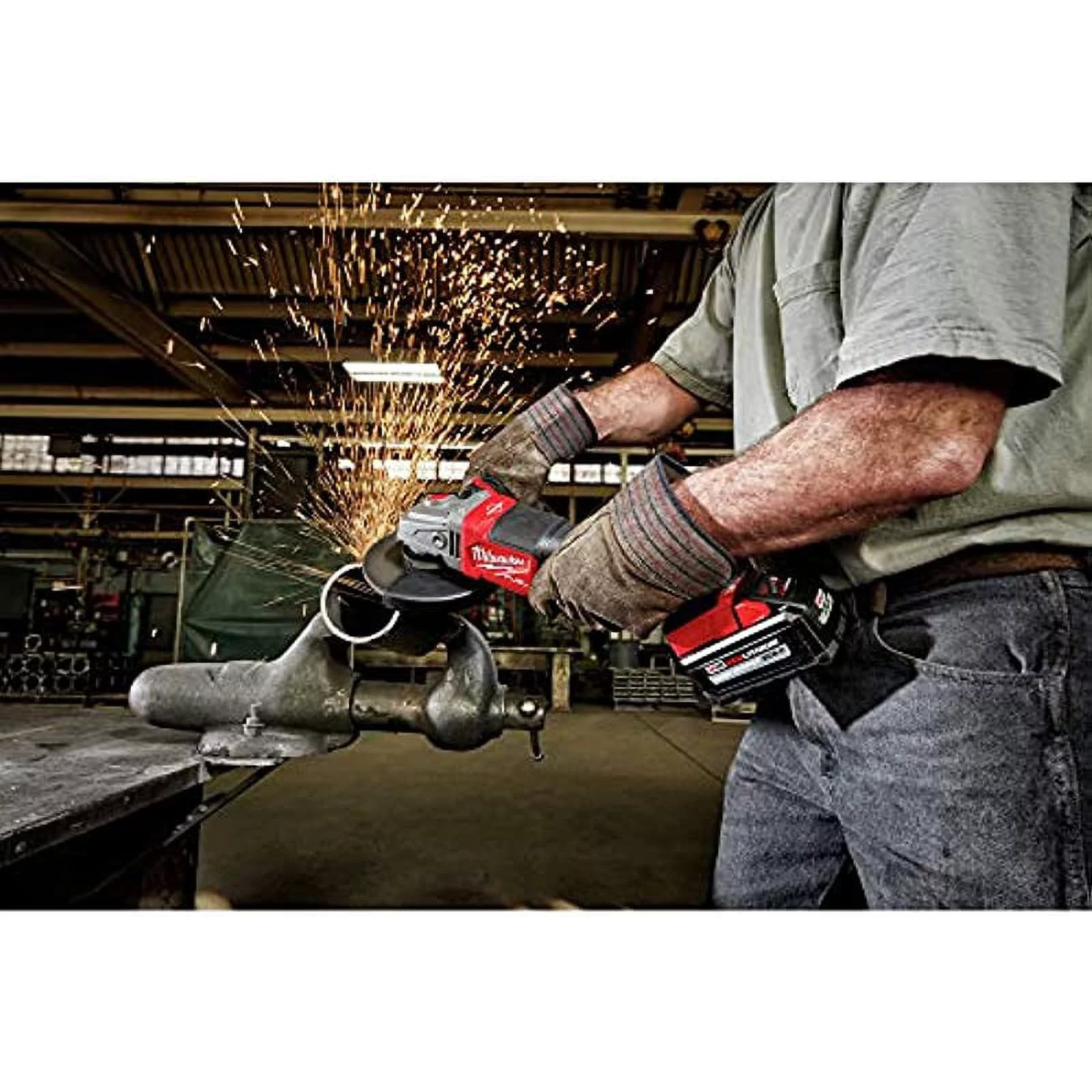 Milwaukee 2980-20 M18 FUEL 4-1/2 in. - 6 in. Braking Grinder w/No-Lock Paddle Switch (Tool Only)
