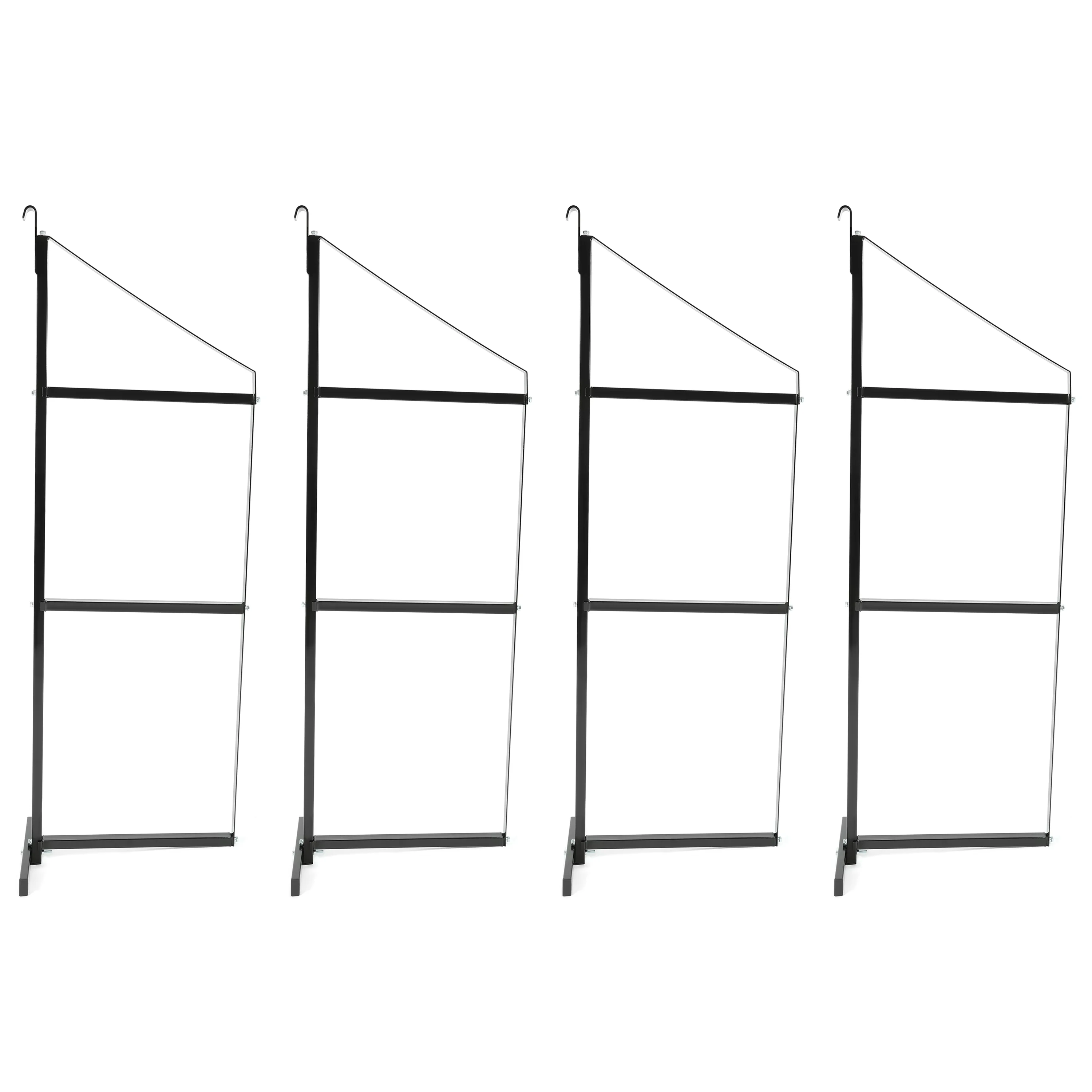 4 Pack of 3 Tier Shipping Container Shelving Bracket 18