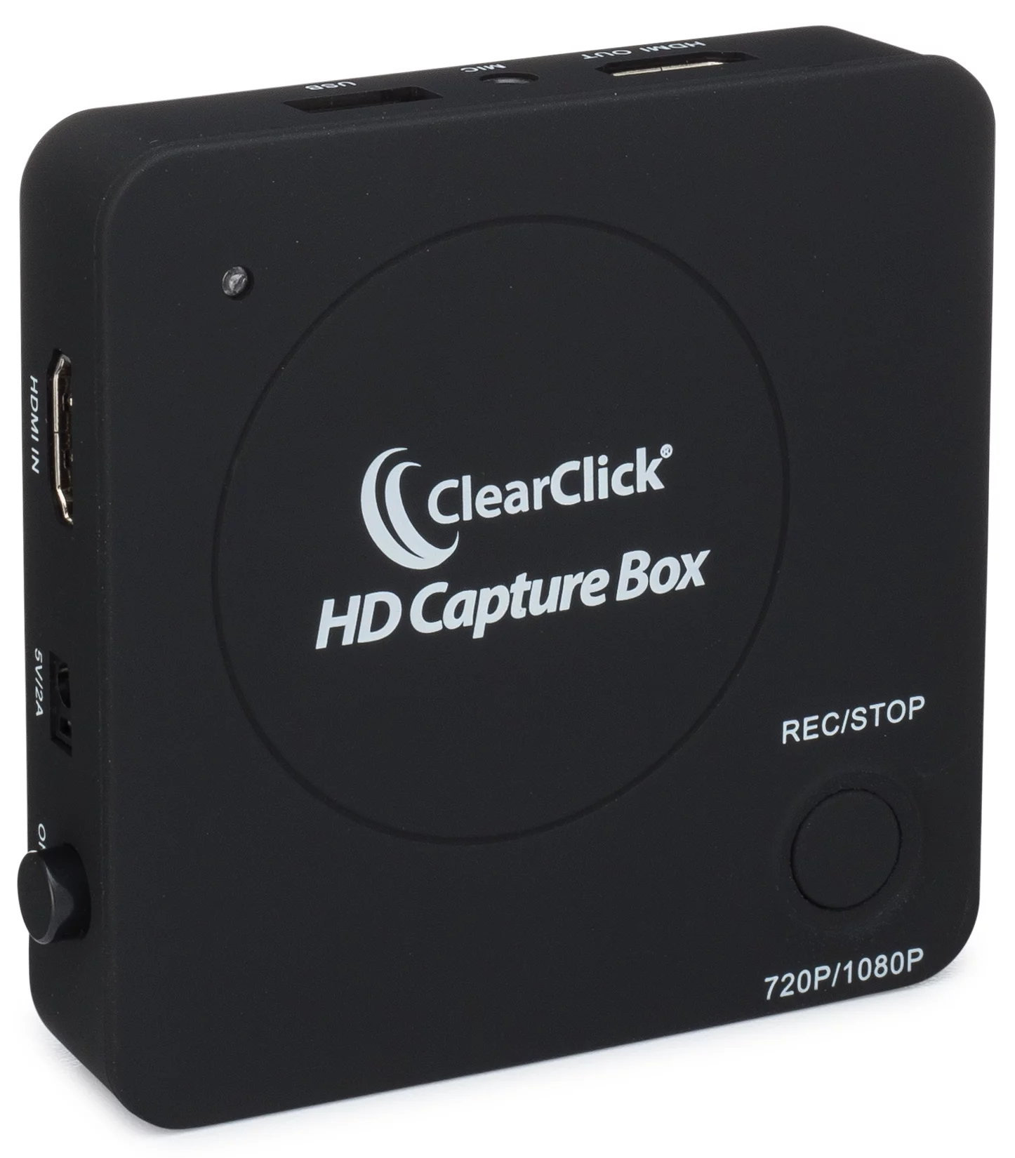 ClearClick HD Capture Box - Capture Video From Gaming Devices & HDMI Sources (No Computer Required)