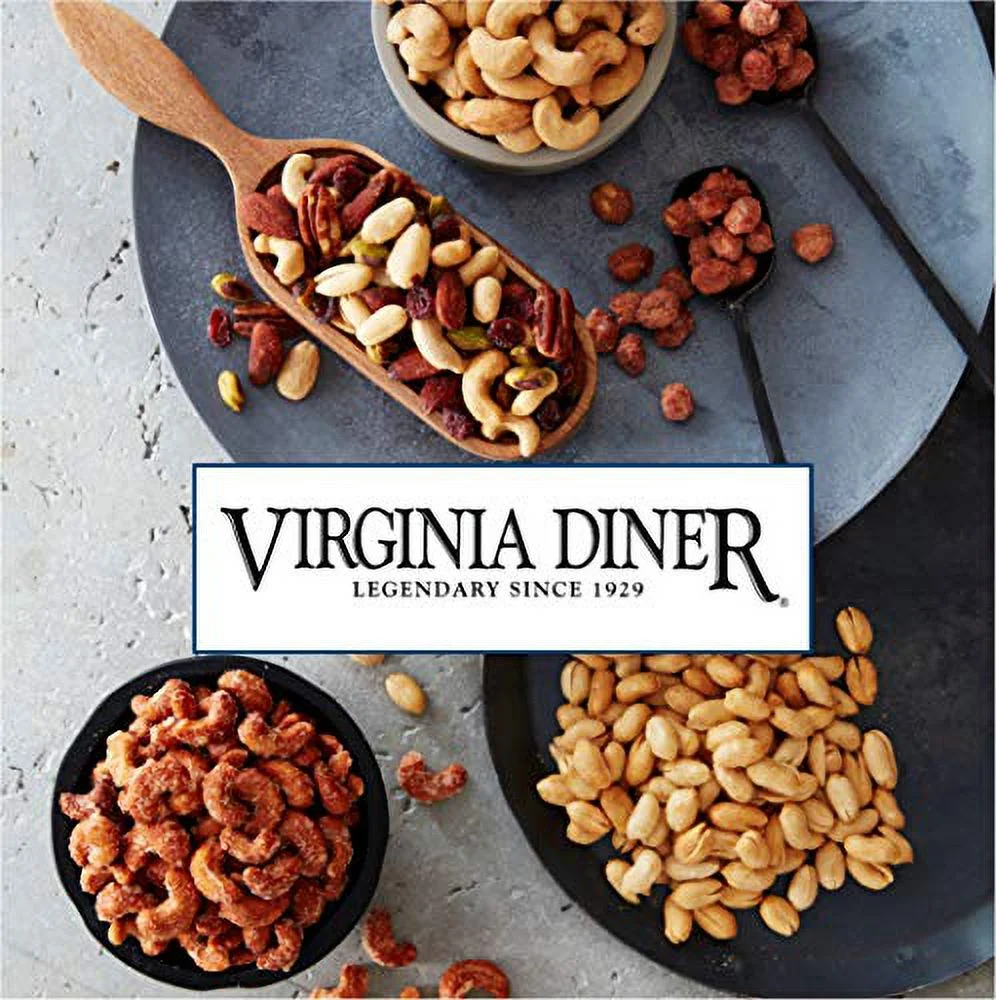 Virginia Diner Old Bay Duo Gift Set (Old Bay Seasoned Virginia Peanuts & Old Bay Snack Mix), 2 Tins -- 19oz total (1, 10oz and 1, 9oz)