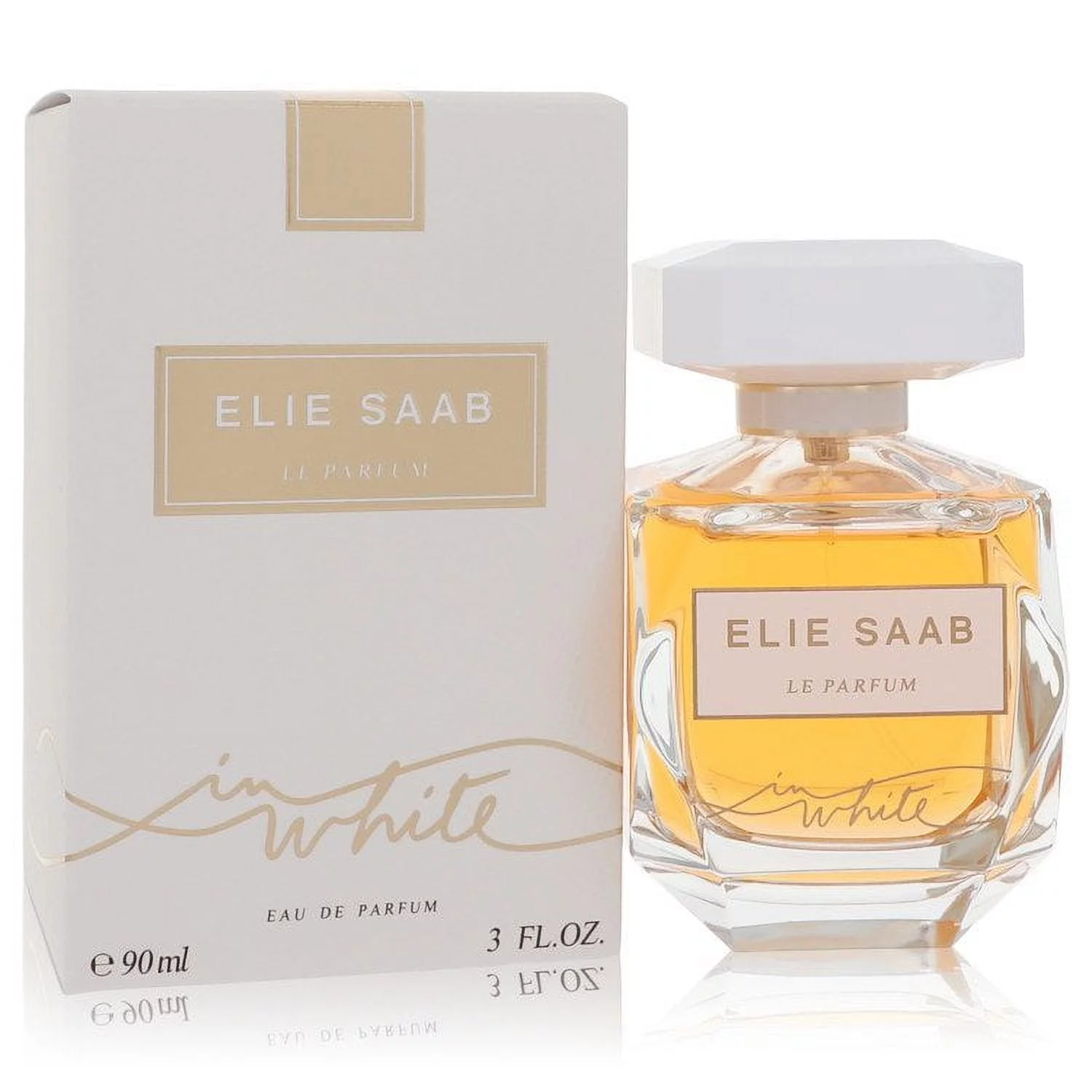 Le Parfum Elie Saab In White by Elie Saab Eau De Parfum Spray 3 oz for Female