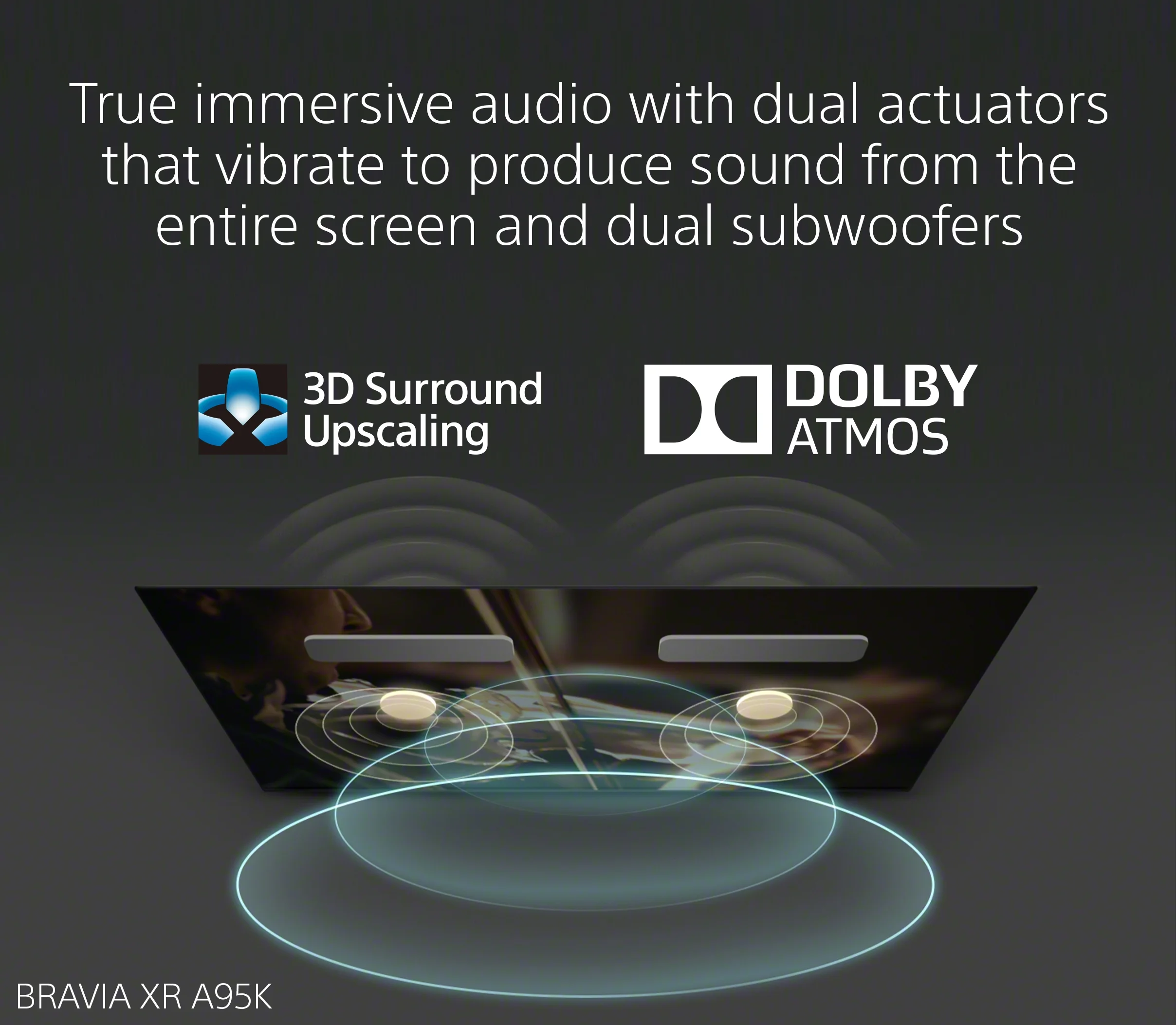 Sony 55” Class A95K 4K HDR OLED TV with smart Google TV XR55A95K- 2022 Model