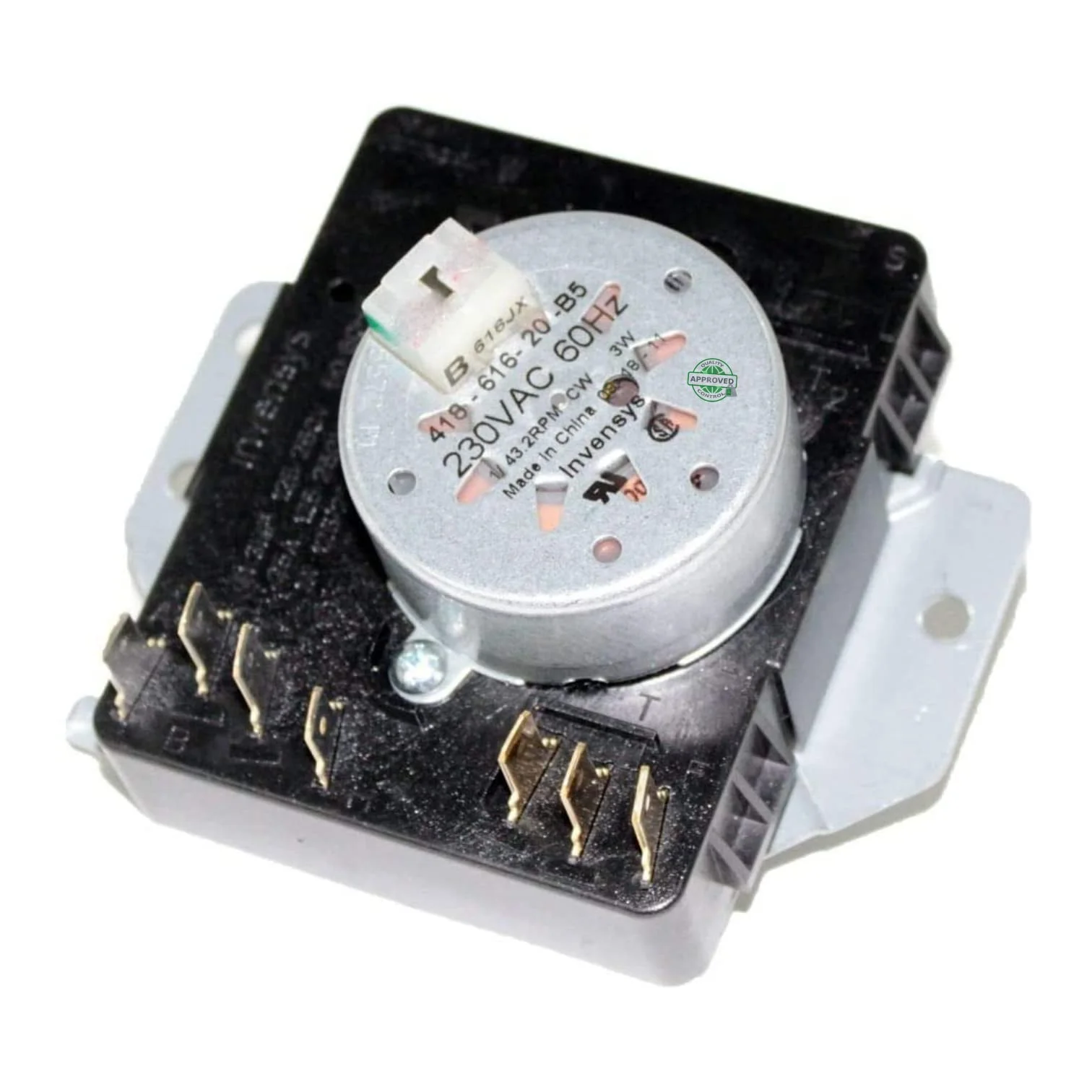 GlobPro W10185970E 1481699 Dryer Timer 7 Fixed Terminals Replacement for and compatible with Whirlpool Heavy DUTY