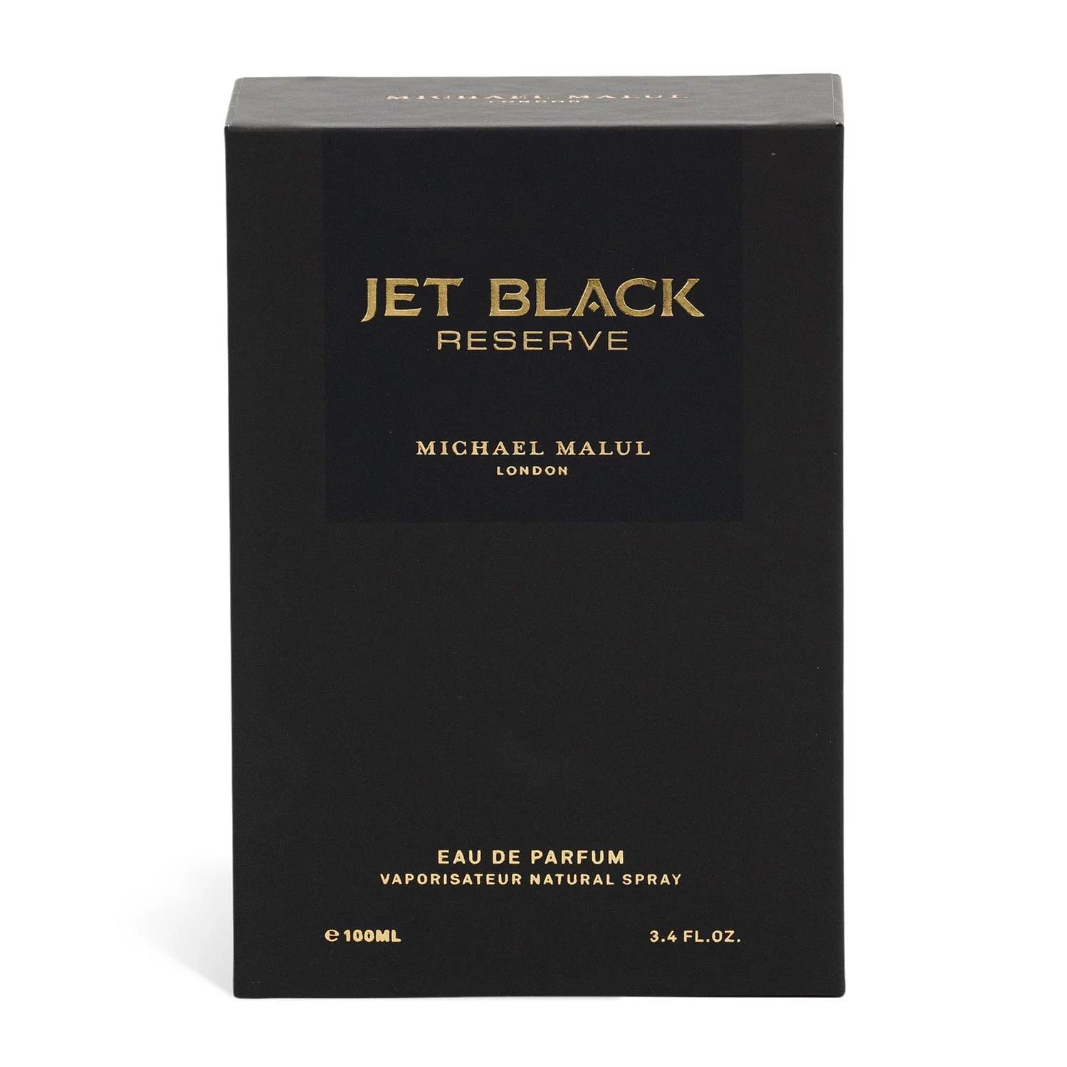 Jet Black Reserve by Michael Malul Eau De Parfum Spray 3.4 oz