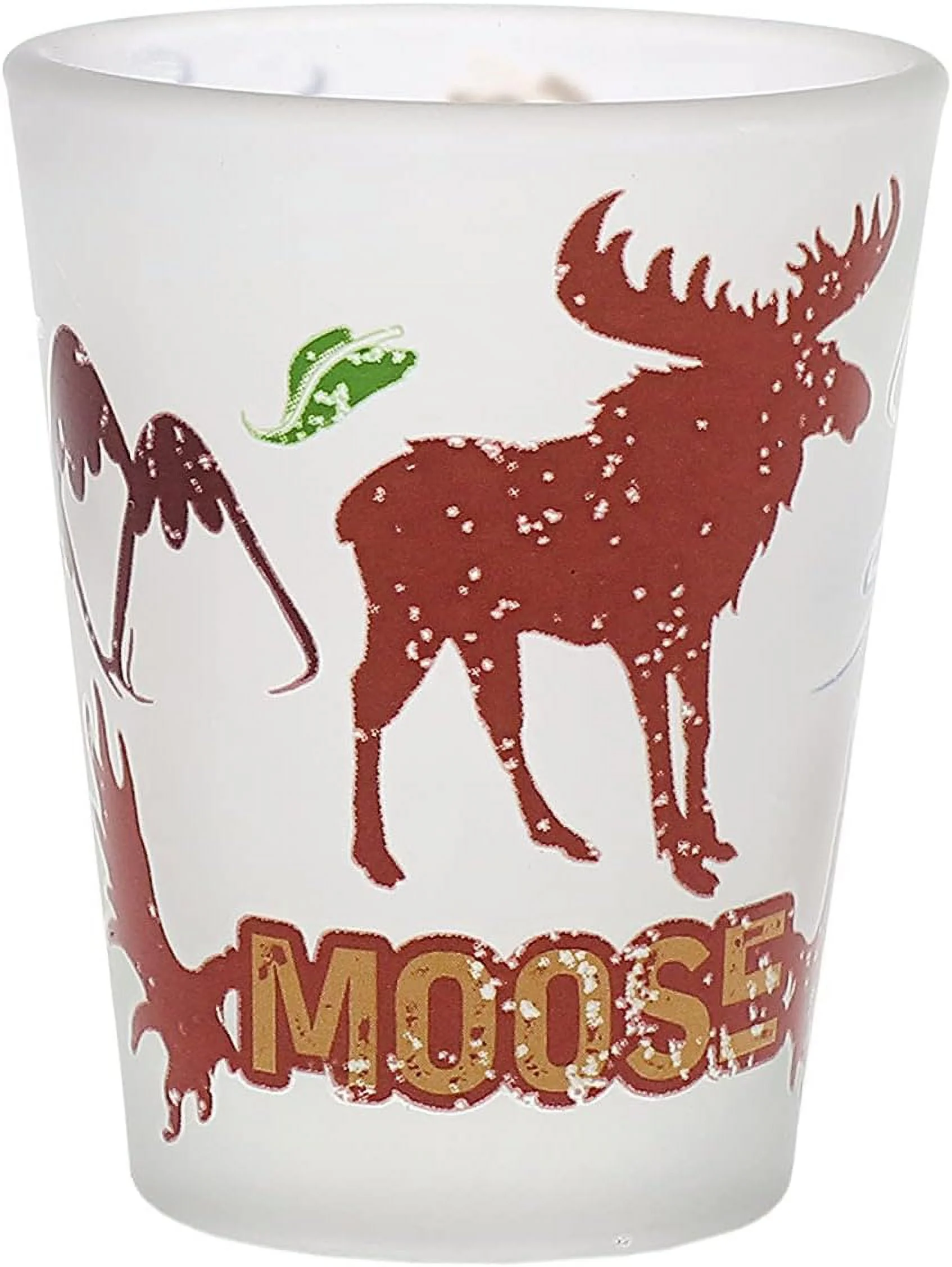Frosted Moose Tequila Shot Glasses 2oz - Set of 12