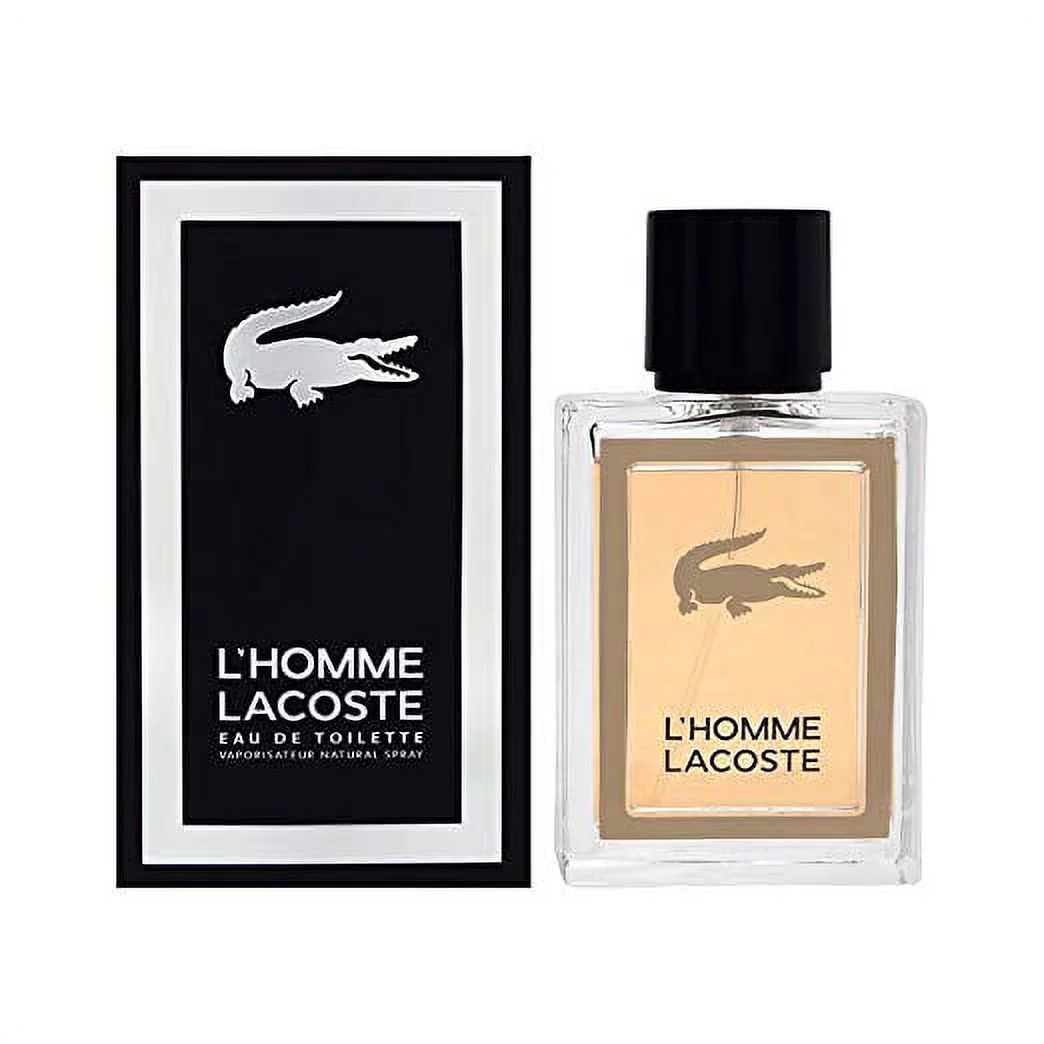 Lacoste L'Homme Eau De Toilette Spray By Lacoste3.3 Oz (Pack 2)