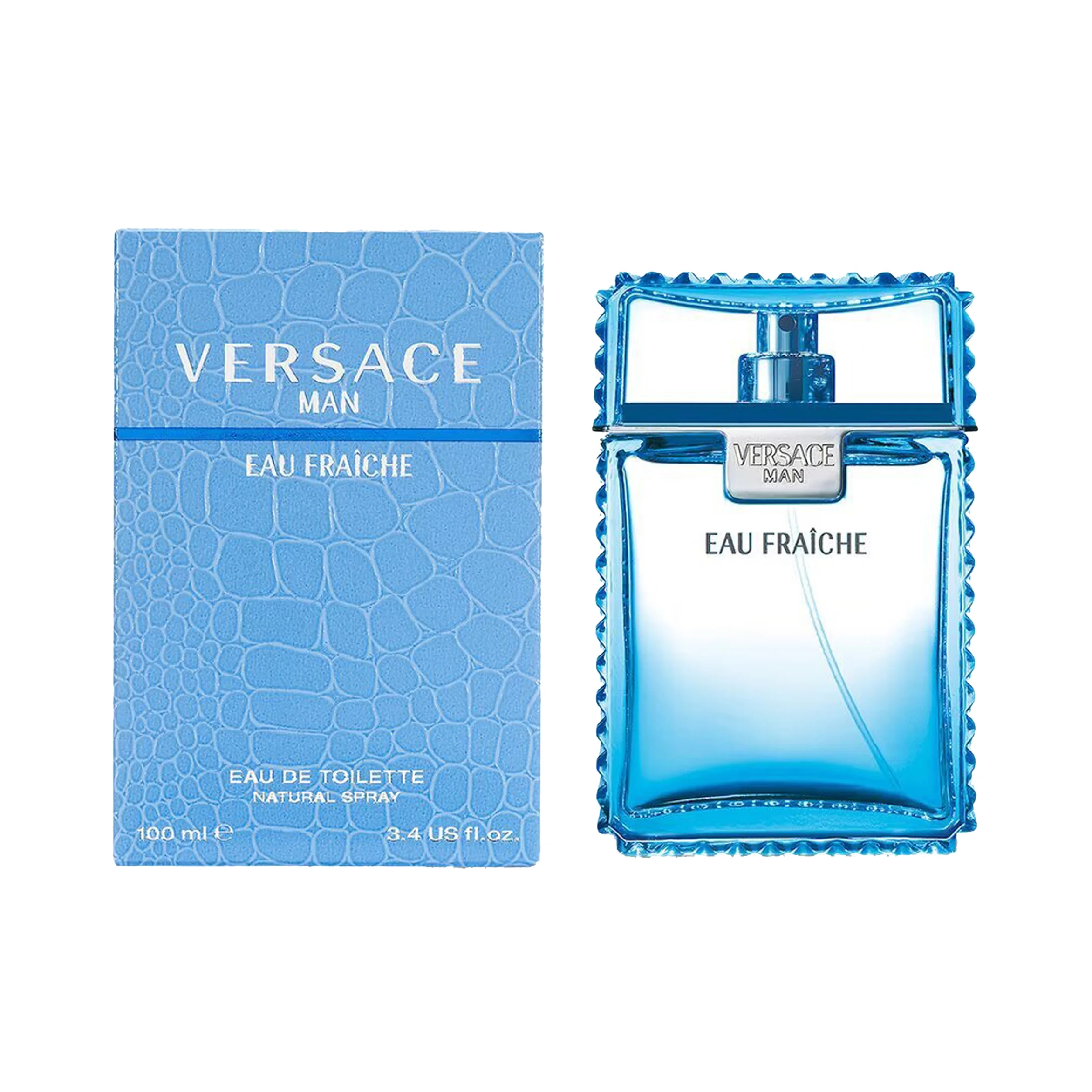 Versace Man Eau Fraiche Perfumed Deodorant Natural Spray 100 ml / 3.4 oz