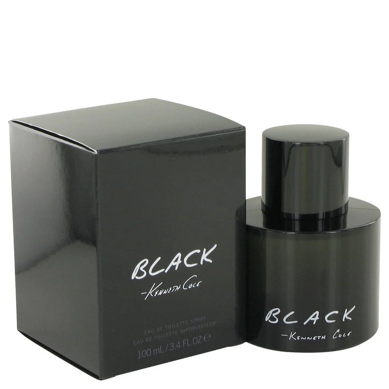Kenneth Cole Black by Kenneth Cole Eau De Toilette Spray 3.4 oz For Men