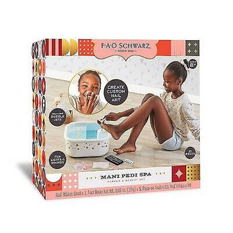 FAO Schwarz Pampered Manicure and Pedicure Spa Beauty Set