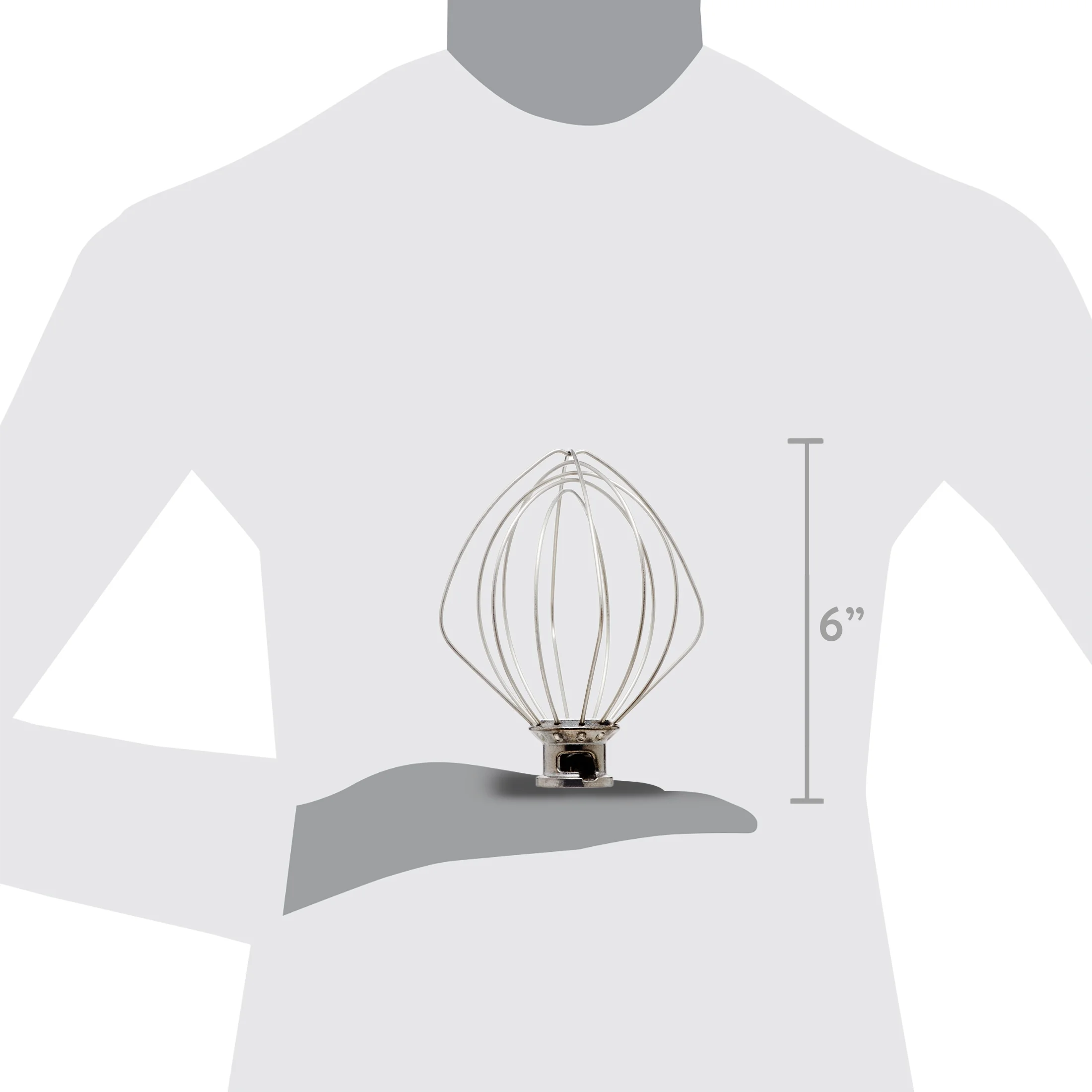 KitchenAid® Tilt-Head 6-Wire Whip (K45WW)