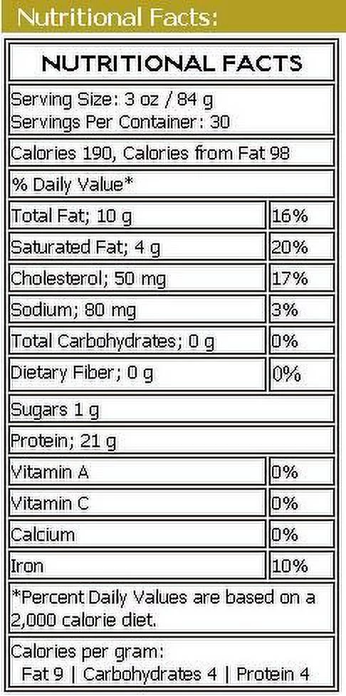 Ada Valley Gourmet Foods Low Sodium Beef Pot Roast Portion, 4.9 Ounce -- 30 per case.