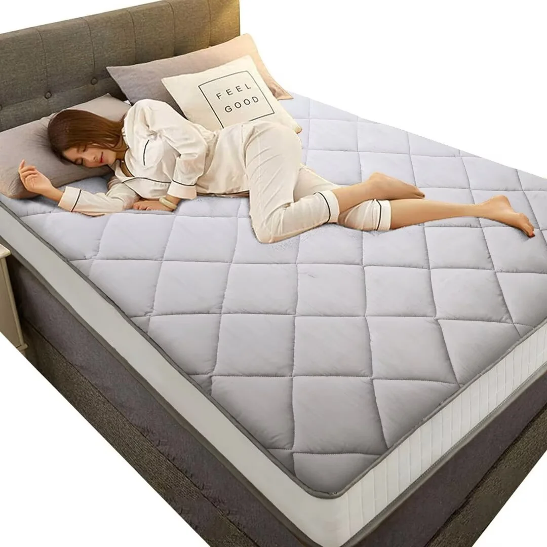 Docred Japanese Floor Mattress Futon Mattress, Thicken Tatami Mat Sleeping Pad Foldable Roll Up Mattress Boys Girls Dormitory Mattress Pad Kids Floor Lounger Bed Couches and Sofas, Coffee, Full Size