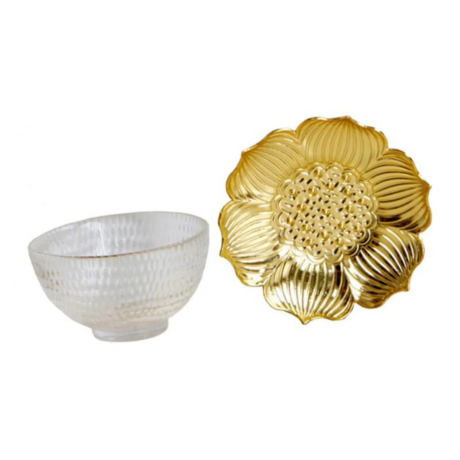 Glass Tea Cup Alloy Saucer Set Home Drinkware Craft described, Small Cup with Saucer Small Cup with en Saucer