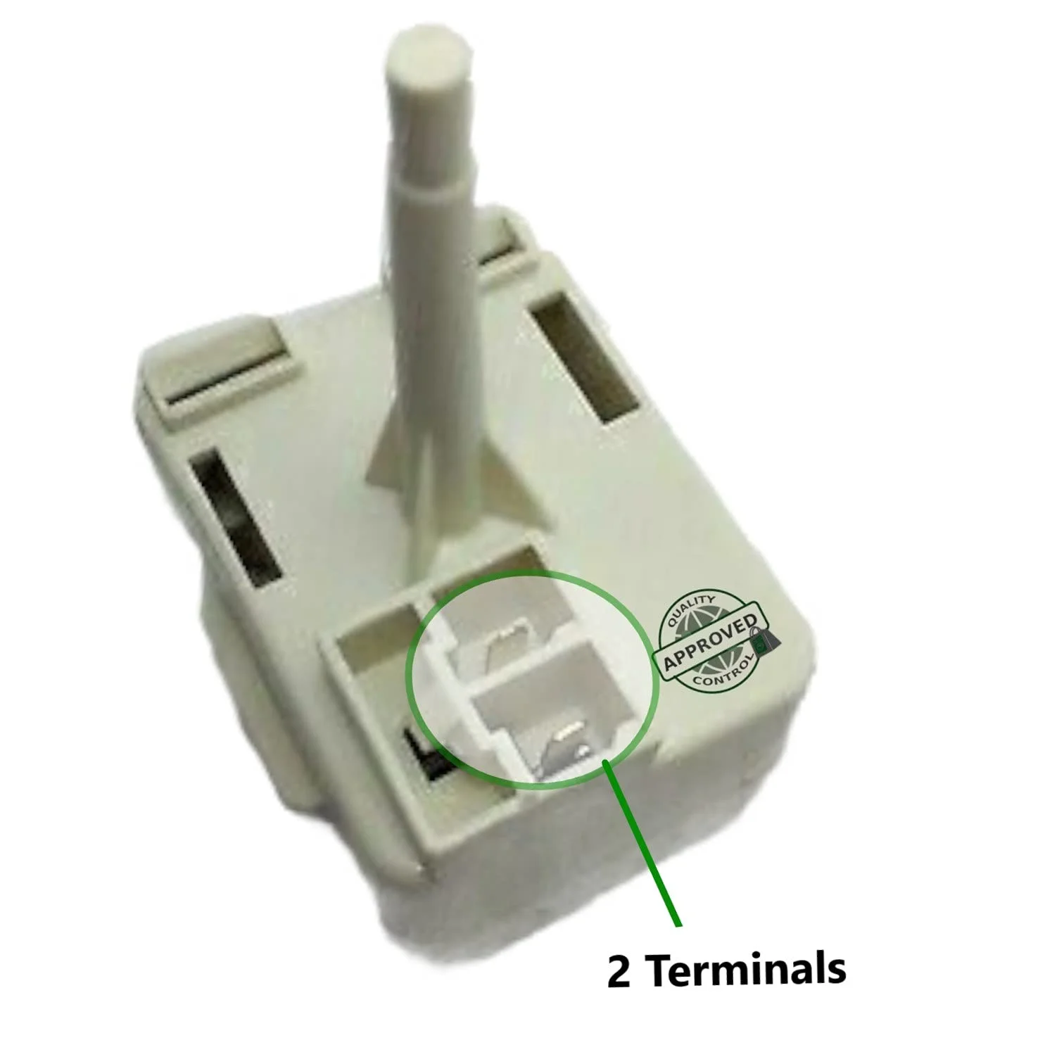 GlobPro W10805623 Refrig. Compressor Start Relay Replacement for and compatible with Kenmore Maytag Whirlpool KitchenAid Heavy DUTY