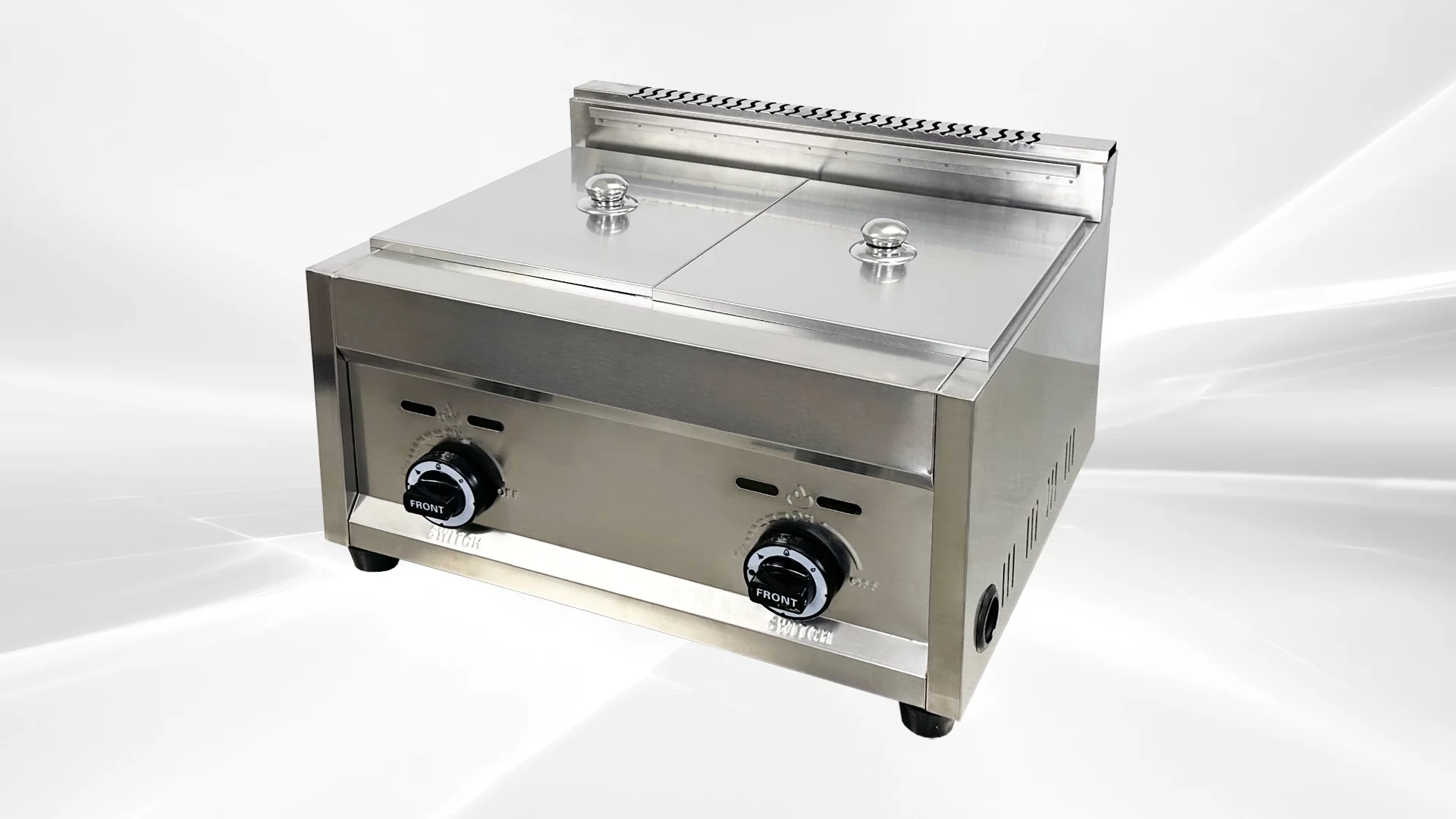 7 gallon Commercial Countertop double Deep Fryer FY7